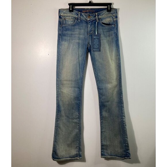 Womens Agave Denim Slim Flare Vaquera Jeans Rehobeth Beach Blue 29 NWT - Picture 1 of 9